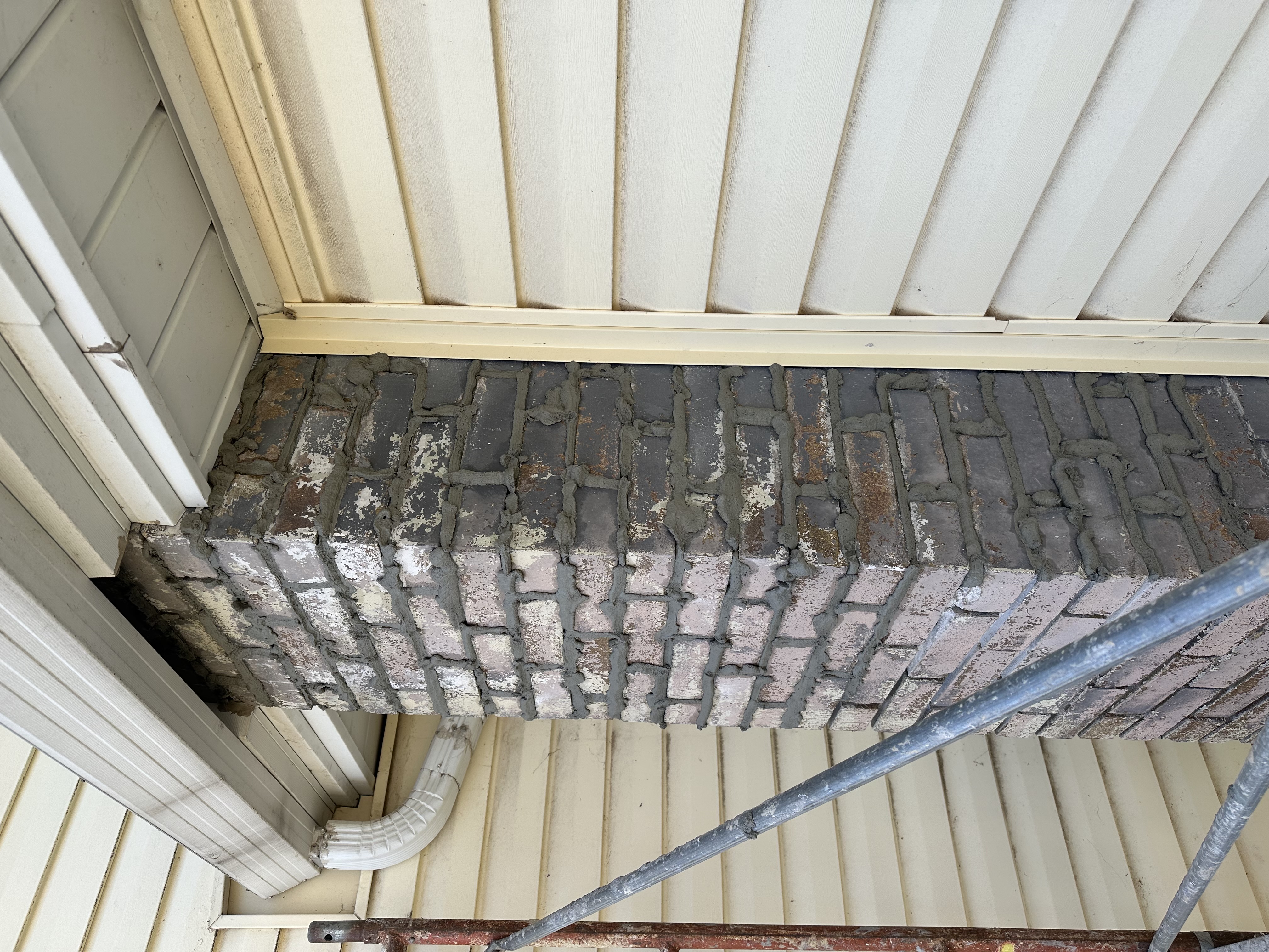 Brick masonry detail by Ramji Construction